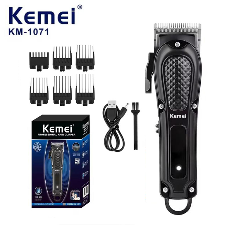 Beard Trimmer Cordless - Kemei KM-1071 elektryczna maszynka do strzyżenia