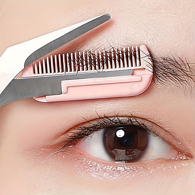 Men'S Grooming Makeup - Precyzyjny zestaw nożyczek i grzebienia do