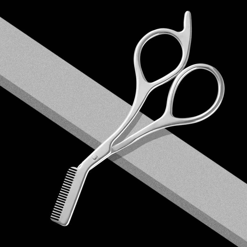 Men'S Grooming Eyebrow Trimming - Nożyczki do przycinania brwi ze stali