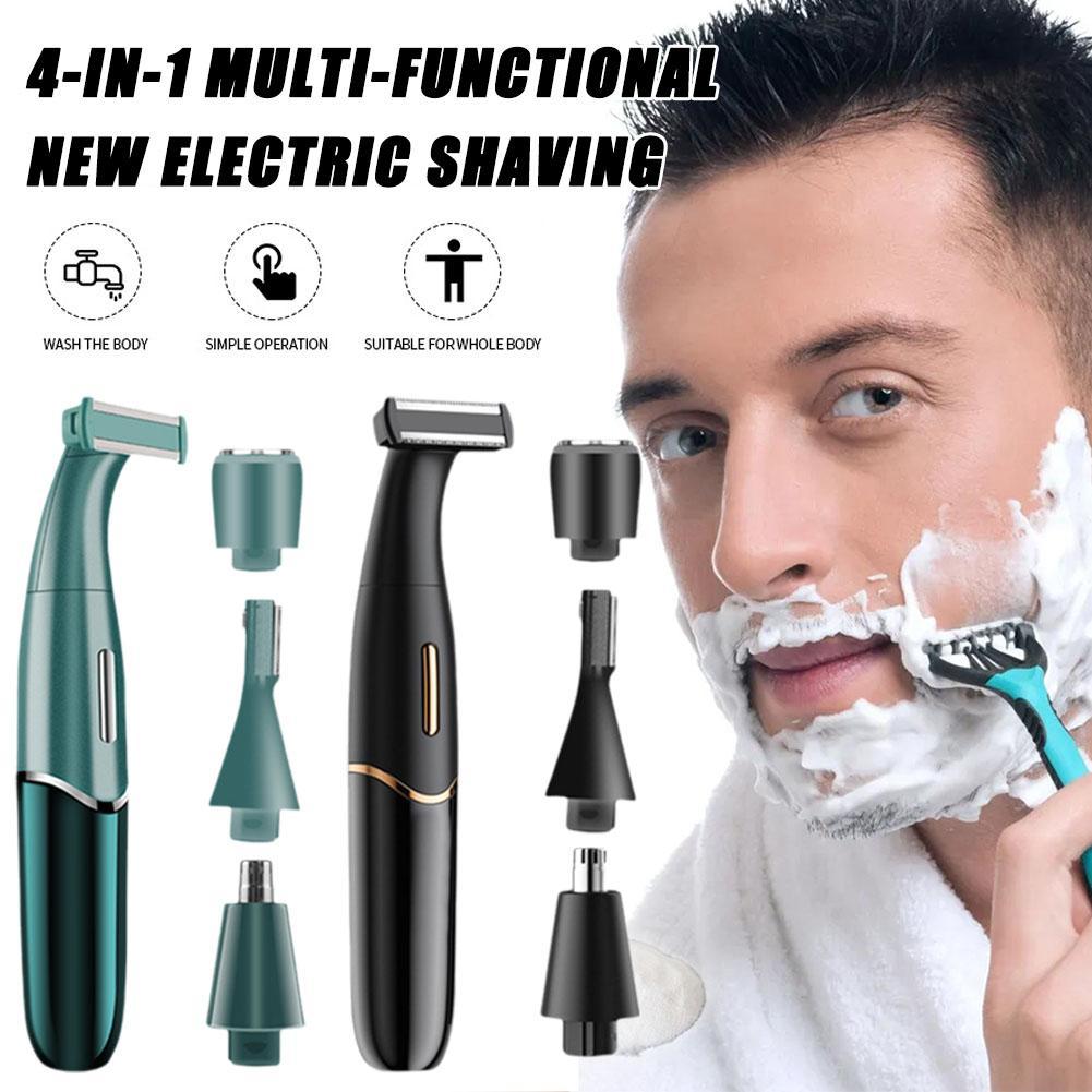 Men'S Grooming Eyebrow Trimming - Elektryczna golarka 3 w 1 dla
