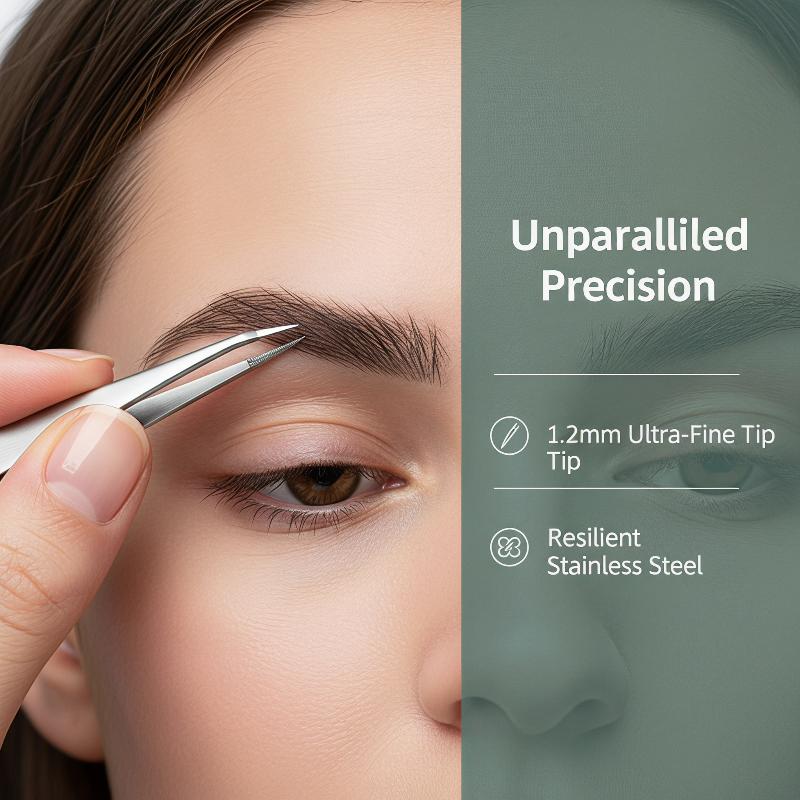 Men'S Grooming Eyebrow Trimming - 4-częściowy zestaw wielofunkcyjnych pęset do brwi,