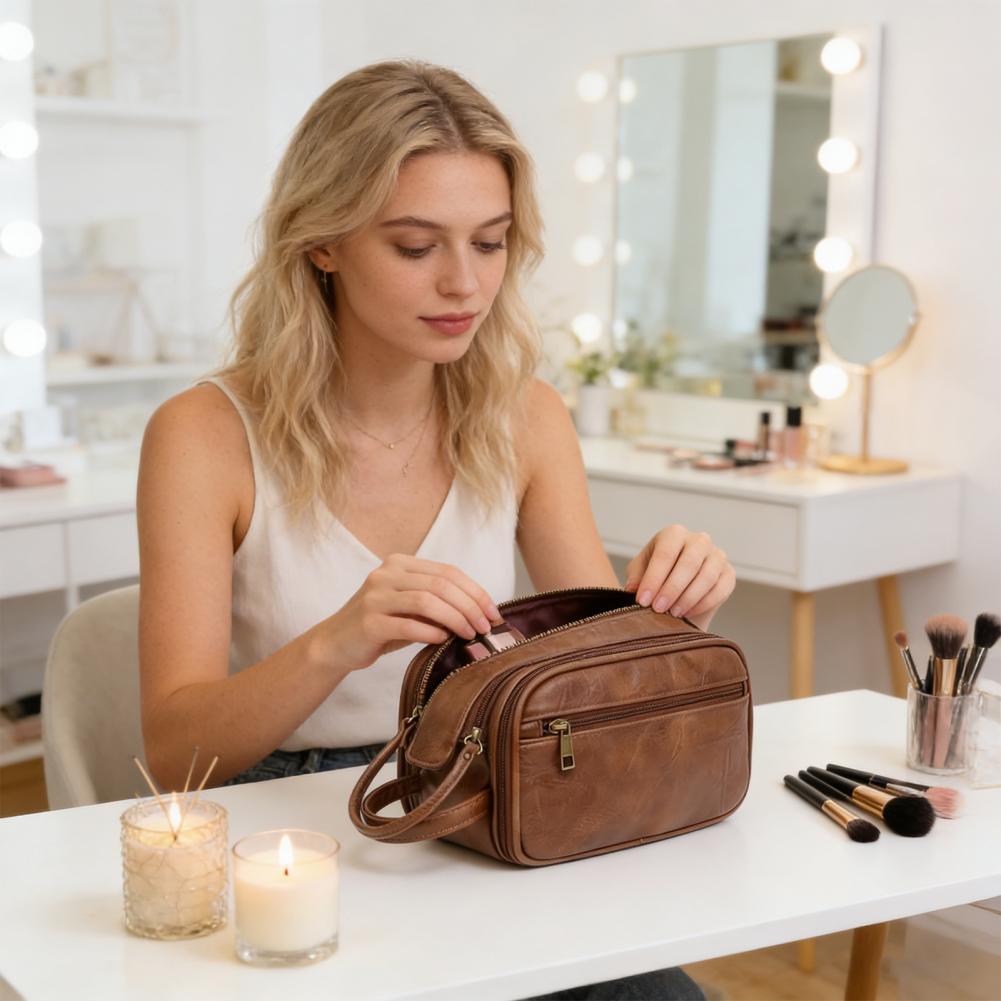 Podróżna kosmetyczka ze sztucz – Men'S Grooming Makeup recenzja i cena
