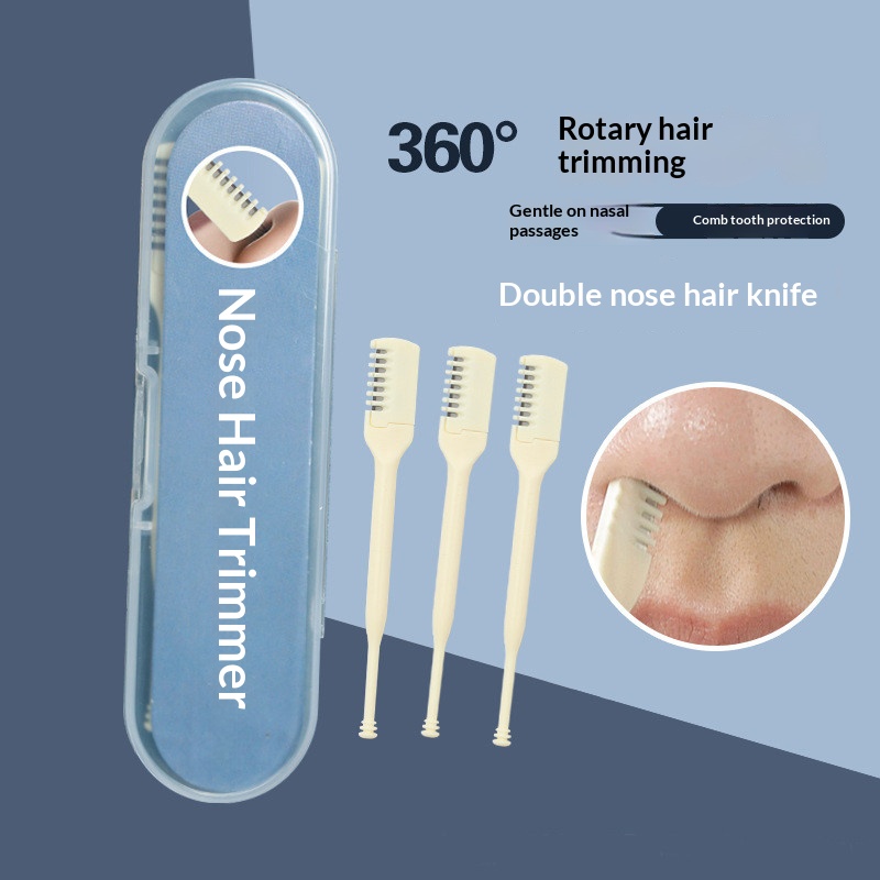 Dwustronny ręczny trymer do no – Men'S Grooming Nose Hair Trimmer recenzja i cena
