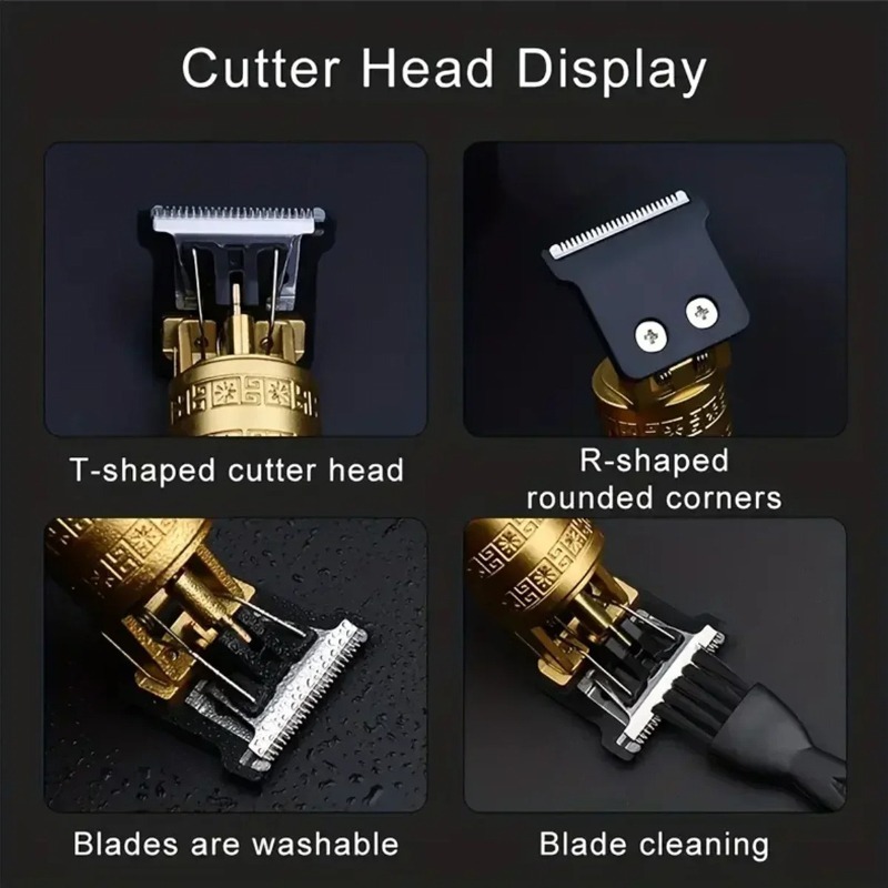 Trymer do włosów T9, zmywalny, – Beard Trimmer Cordless recenzja i cena