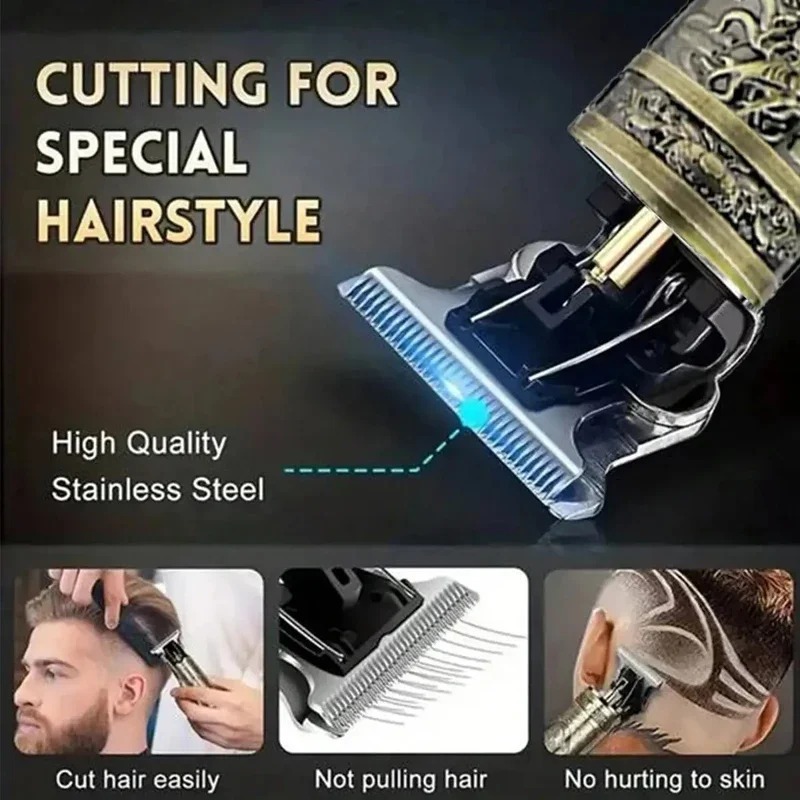 Trymer do włosów Zero Gap T9,  – Beard Trimmer Cordless recenzja i cena