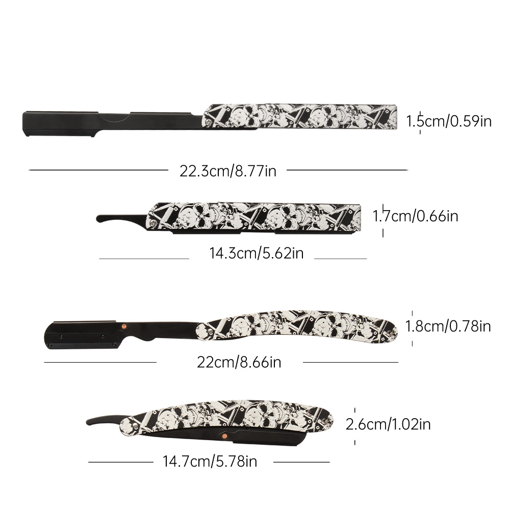 Retro Grafika z Czaszką, Stara – Men'S Grooming Eyebrow Trimming recenzja i cena